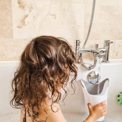 Nuby Baby Shampoo-Spülbecher mit weichem Rand & Griff, ab 6 Monaten – Ansicht 4