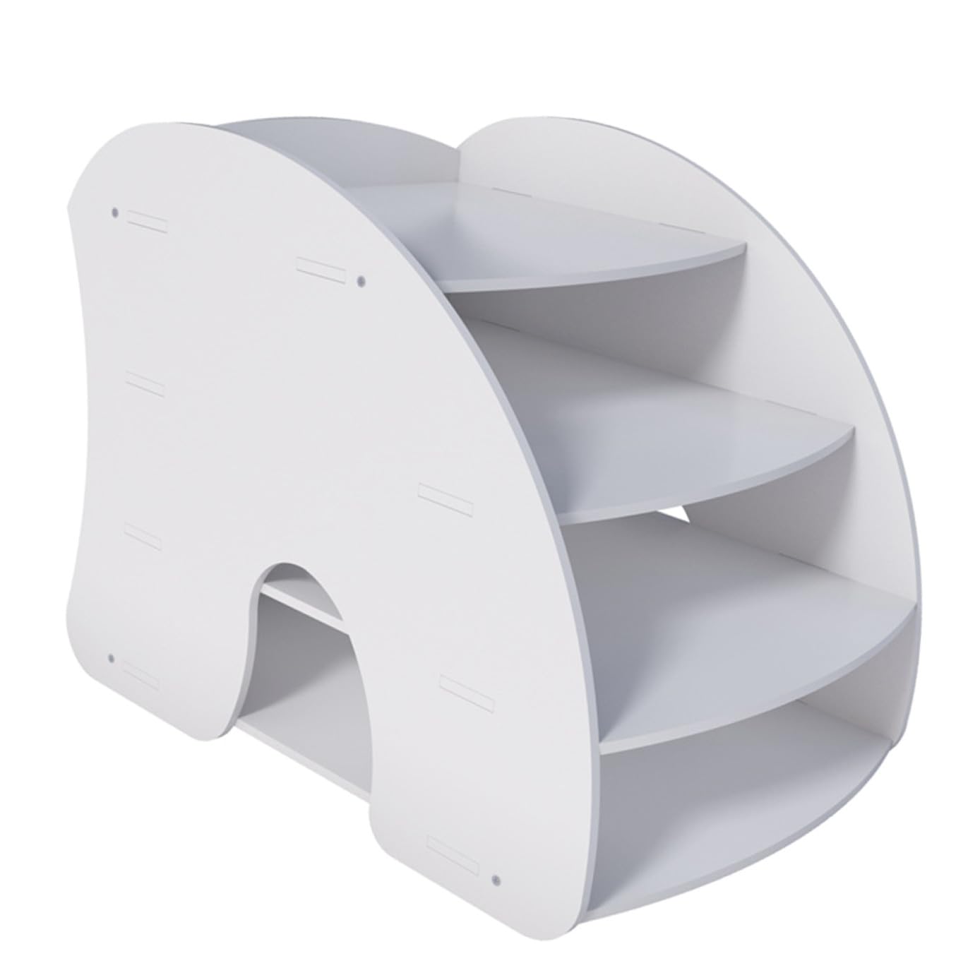 Présentoir à Documents PVC Blanc, Rangement Multi-couches Présent Rentrée