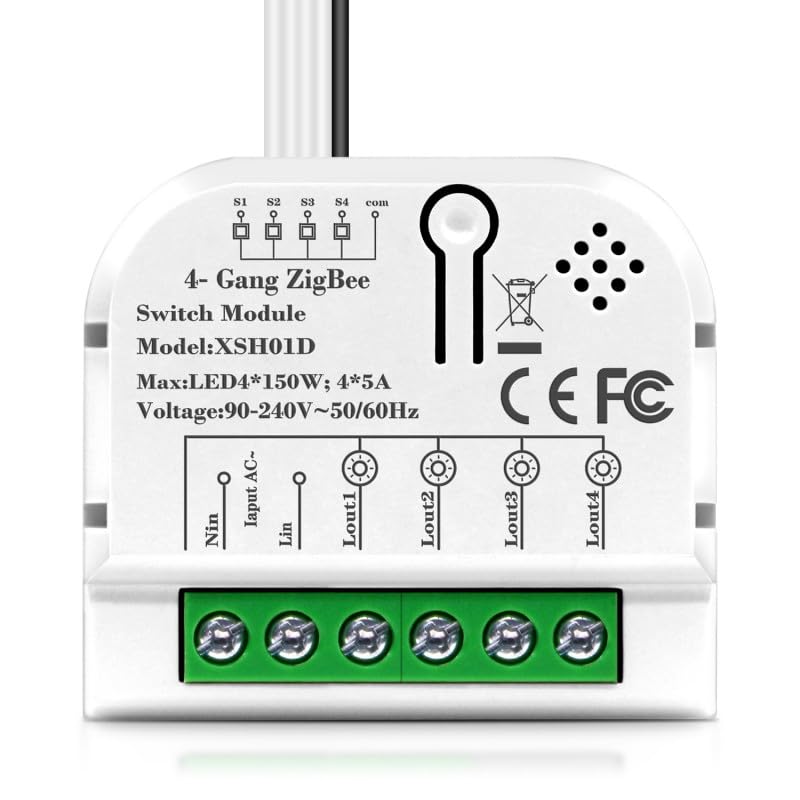Hider 4 Gang Zigbee-SMART MINI SWITCHES-image-15