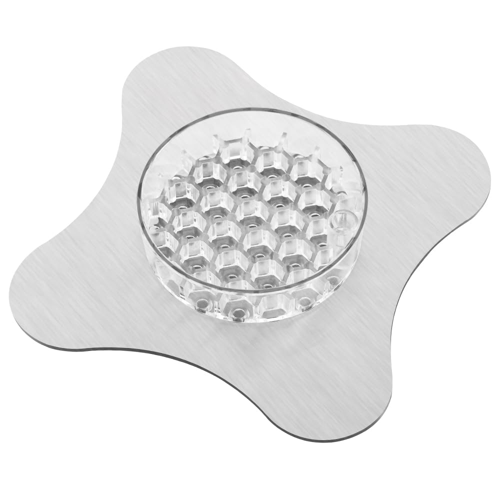 CAFEMASY Tropfhilfe-Werkzeug zum Übergießen von Kaffee, klarer Wasserdurchflusskontrolle, Schale mit Metallhalter, kompatibel mit V60 & Orea Kaffee-Tropfer