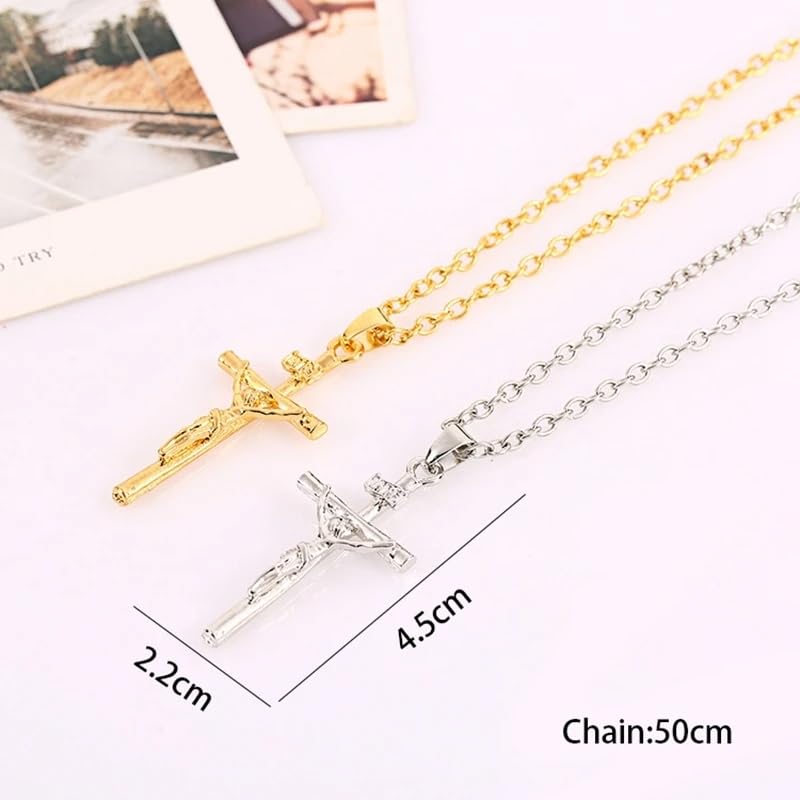 Argent sterling 925 pour ce collier croix résistant qui ne noircit pas