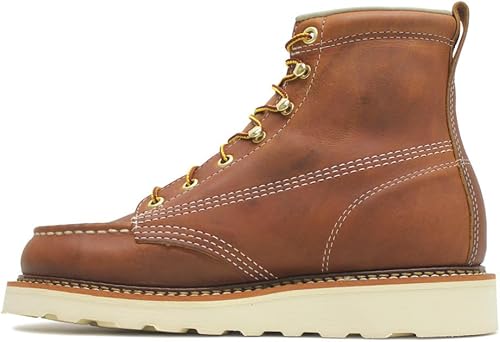Thorogood American Heritage Bota de seguridad para hombre con punta mocasín, de 6 pulgadas