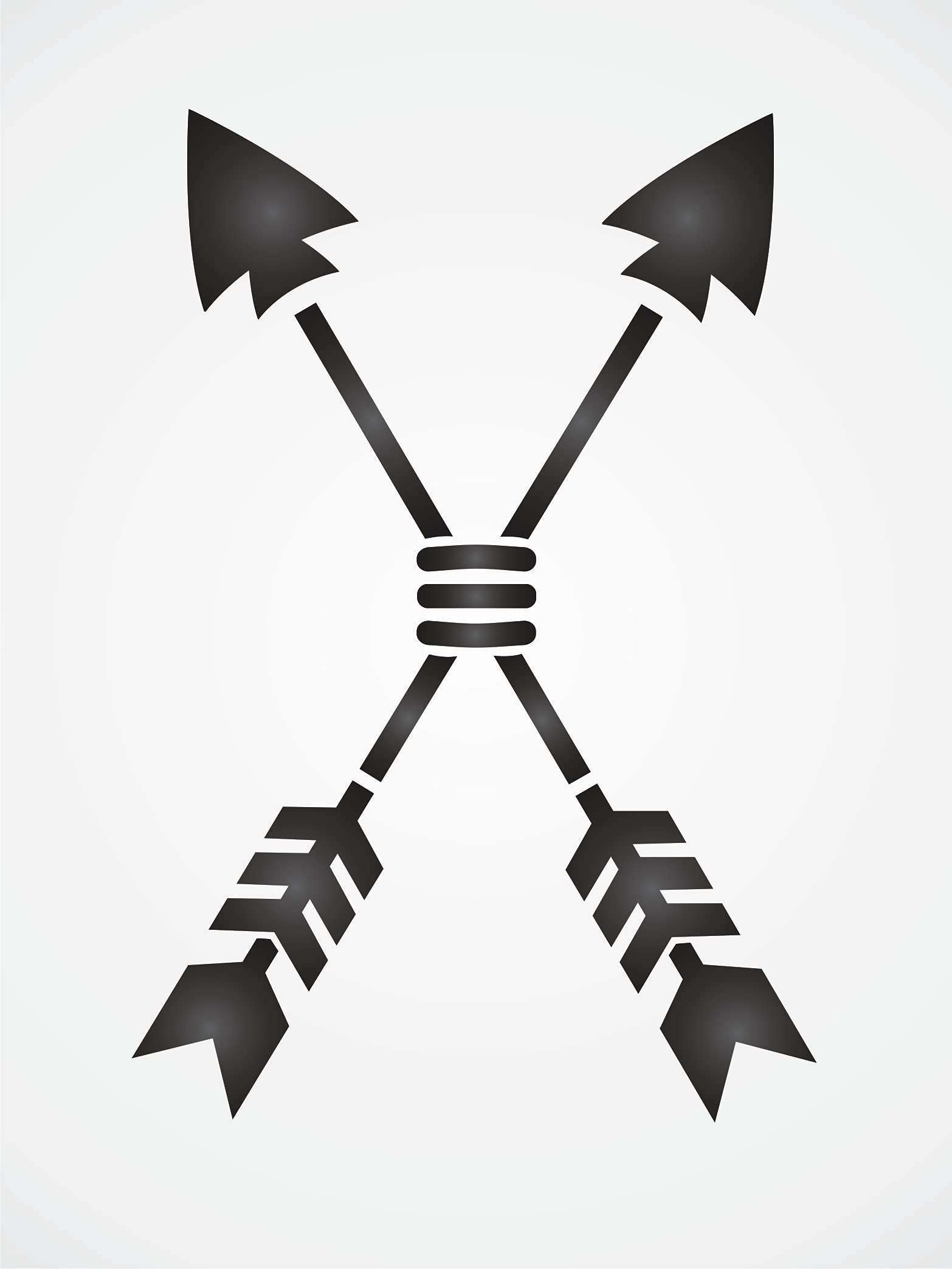 Stencils by Joanie Native Southwest Arrow Arizona Desert Decor DIY Many Sizes Art Signs (10")