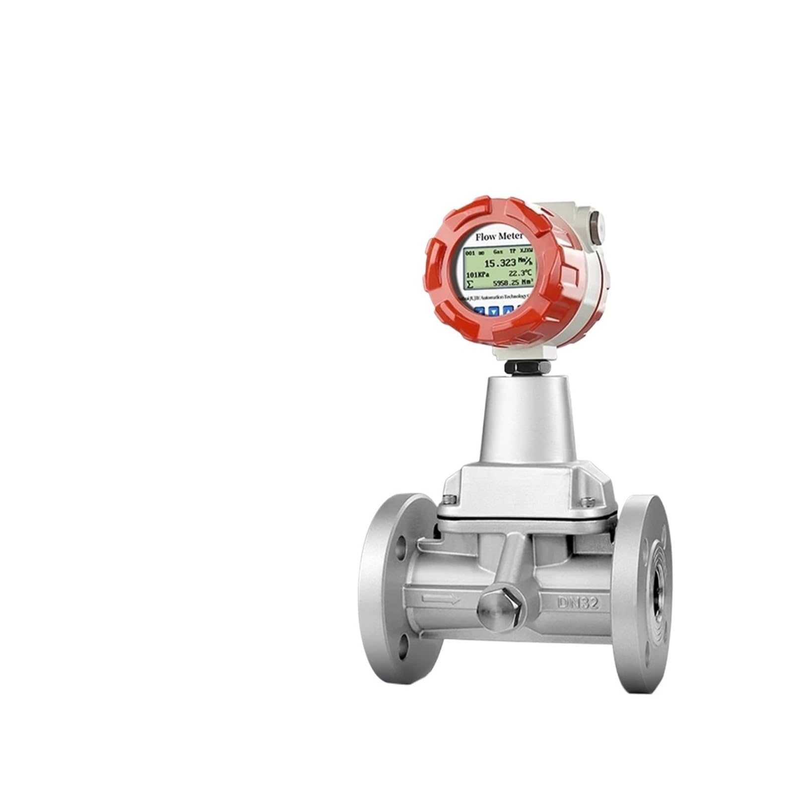 KSZHZYMGX Precession Vortex Flowmeter for Compressed Air Natural Coal Flow Meter(DN40)