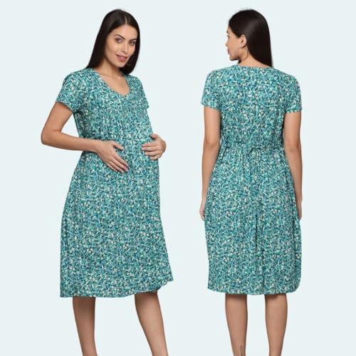 Image of Morph Maternity | Maternity Dresses for Women | Fits During Pregnancy & Post Pregnancy | Back Tie to Adjust