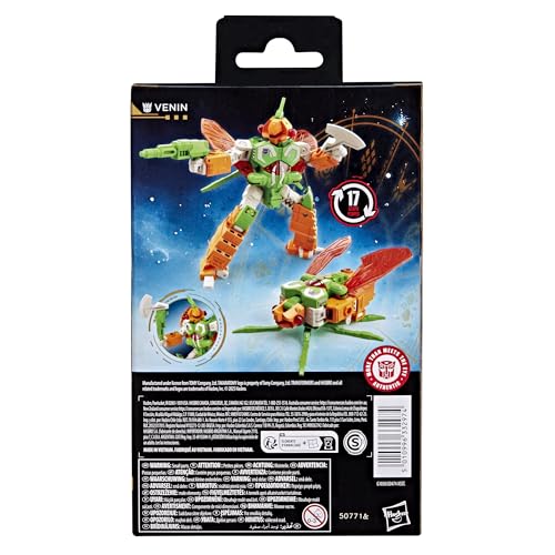 Transformers Age of the Primes Venin, Deluxe Class 5.5-Inch Converting Action Figure, Robot Toys for Ages 8+ - image 5