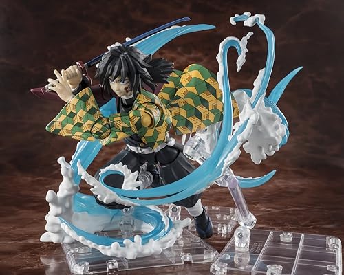 Image of TAMASHII NATIONS - Demon Slayer: Kimetsu no Yaiba - Tanjiro Kamado and Giyu Tomioka Water Breathing Effect Set for S.H.Figuarts