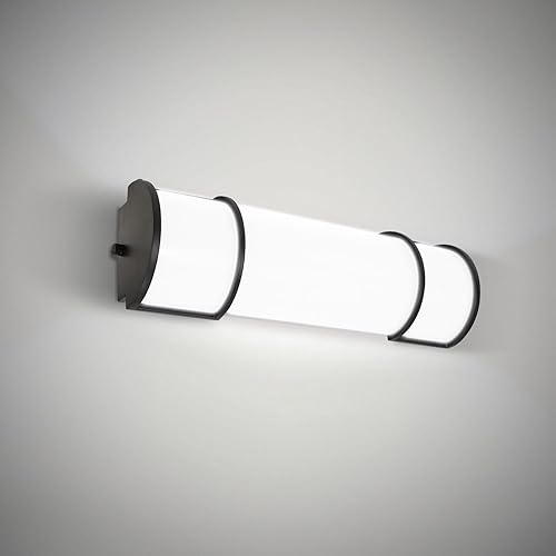 ASD Accesorio de iluminación LED de montaje empotrado de 18 pulgadas  20 W 1650 LM 3000K-5000K 120V  3CCT, regulable, Energy Star, certificación ETL