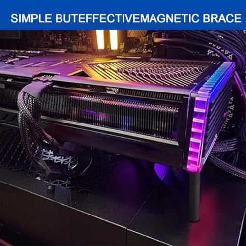 Supporto Gpu Per Scheda Grafica, Supporto Per Scheda Video, Supporto Per Gpu (74-120 Mm) - Scheda video - Immagine 4