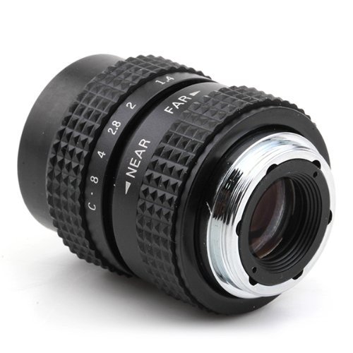 Pixco 25Mm F1.4 Cctv Lens For C Mount Camera + 16Mm C Mount Film Lens To Micro Four Thirds 4/3 Camera Lens Adapter #TOP2
