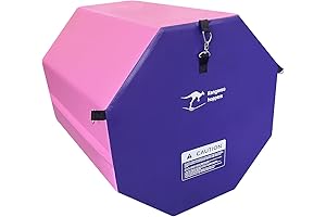 24" x 26" Gymnastics Octagon Tumble Mat with Handles