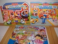 Fisher-Price: My Little People Busy Town, My Little People Farm & Little People Worlds of Adventure (3 Board Books) B00329B12C Book Cover