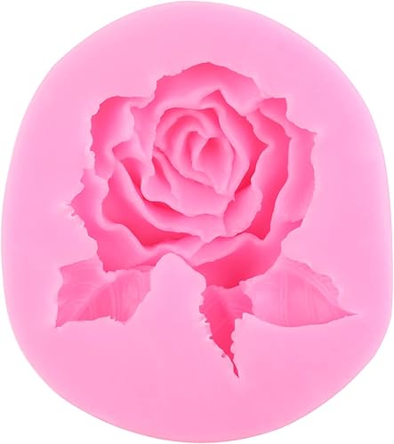 Vista 14 de Moldes de silicona para fondant de flores de peonía, moldes de flores de orquídea para decoración de pasteles, decoración de cupcakes, pasta de goma