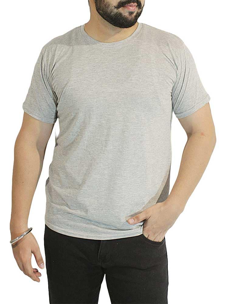 Pink Shell Men's Cotton T Shirt | Round Neck | Half Sleeve | Plain |Regular Fit (Available in Plus Size)-image-37