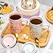 Imagen de YIKILYLIFE Regalos 30 Año Aniversario Boda 2PCS Tazas 400ml