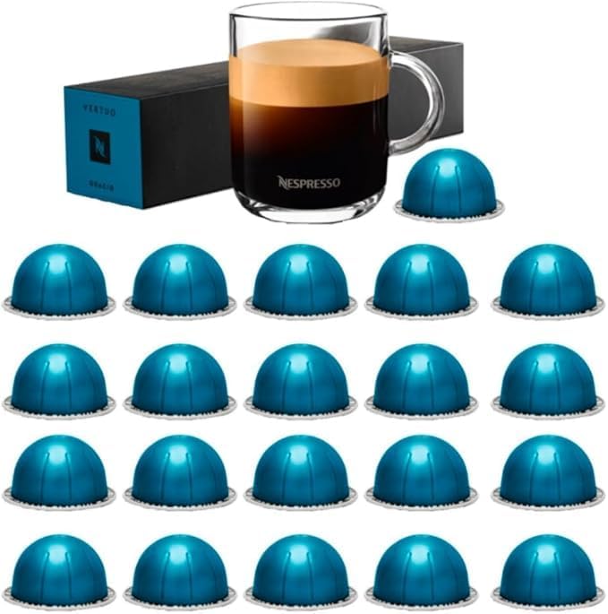 Capsules Nespresso VertuoLine Odacio Arômes Intenses Café Robusto 30 Compresses 229g