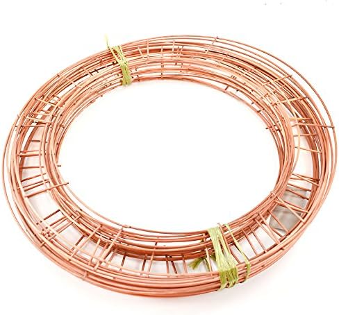 Pack of 5 x 12" Wire Rings for Festive Christmas Craft Door Wreath MOSSING Home Wreaths