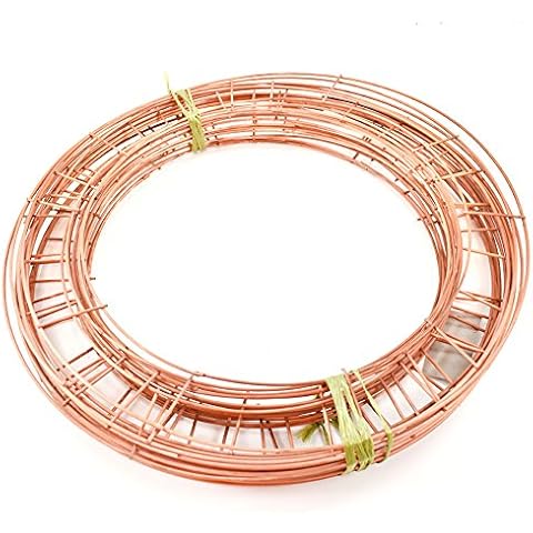 Pack of 5 x 12" Wire Rings for Festive Christmas Craft Door Wreath MOSSING Home Wreaths Cover