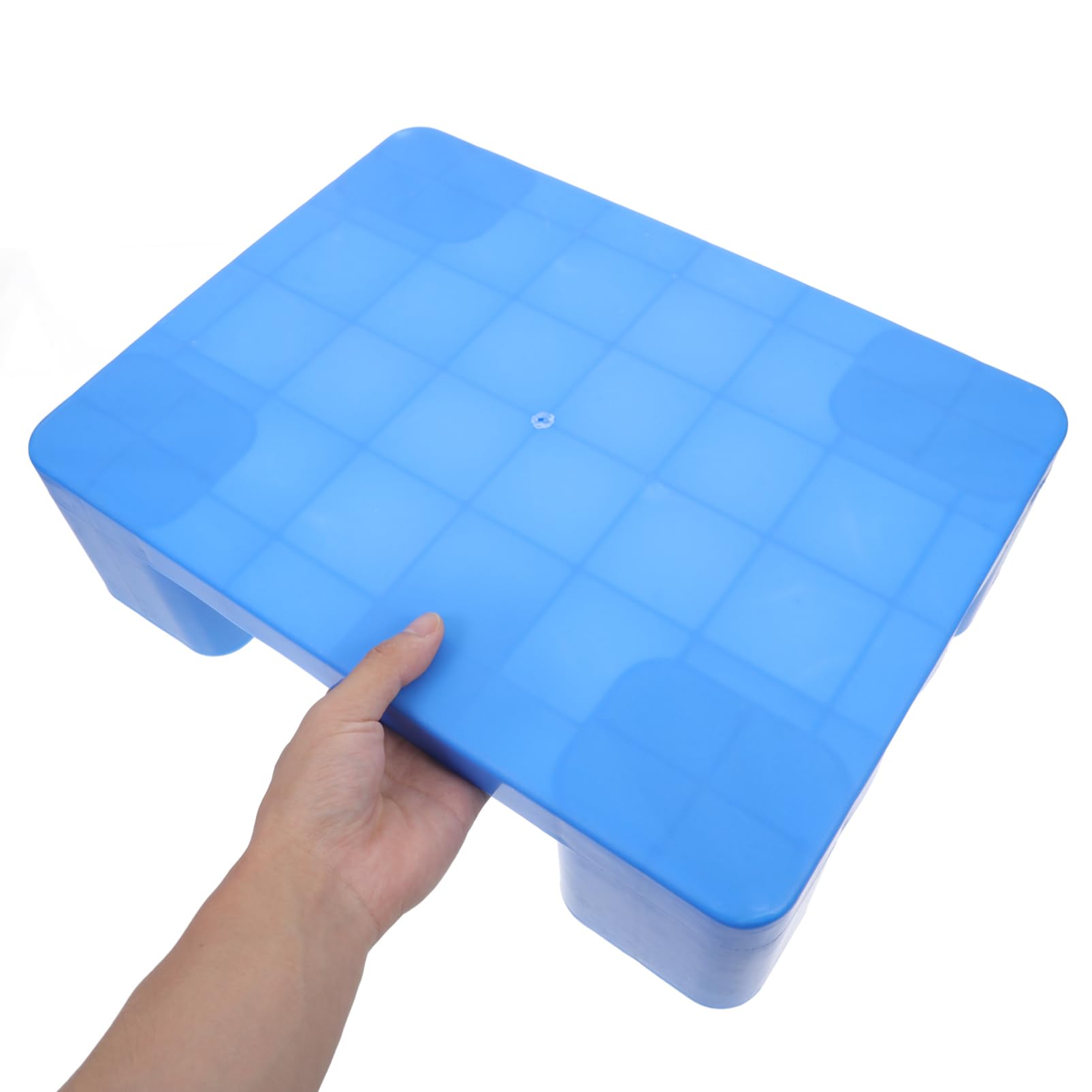 Plastica Abs Pallet Robusto Blu, per Stoccaggio a Pavimento | Facile da Installare, Struttura Solida ad Alta Portata, Uso Industriale e Acquacoltura, Design Multifunzione