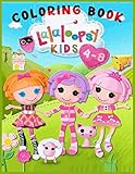  COLORING BOOK Lalaloopsy KIDS 4-8: Kids toy coloring and Activity book 2020, Sew Magical! So Cute dolls! (8.5x11)