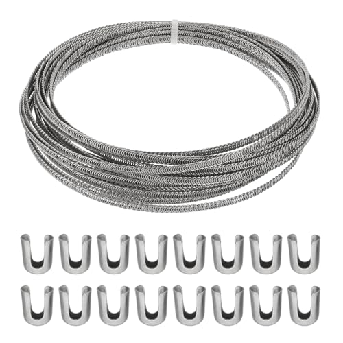 Baleines en spirale acier 304 anti-rouille pour réparer et rigidifier les corsets et jupes