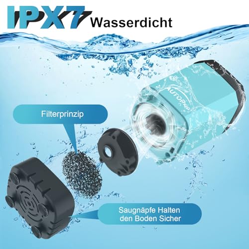 AUTOPkio Campingdusche Tragbare, Camping Dusche mit Akku 4500mAh – Ansicht 6