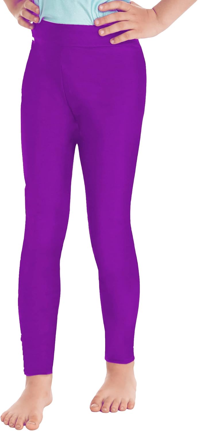JanJean Kids Girls 4 Pcs Sports Dance Outfits Tracksuit Figure Ice Skating Gym Training Suit Gymnastics Yoga Dancewear
