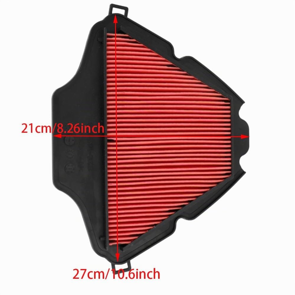 MASO Filtro de aire para motocicleta, compatible con Honda X-ADV 750 NC750X DCT NC750XA NC750XD NSS750 X-ADV750 2021 2022 2023, plástico, papel de filtro, filtración de alta eficiencia