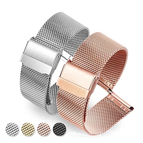 Correa de repuesto para reloj de acero inoxidable de 22mm 3