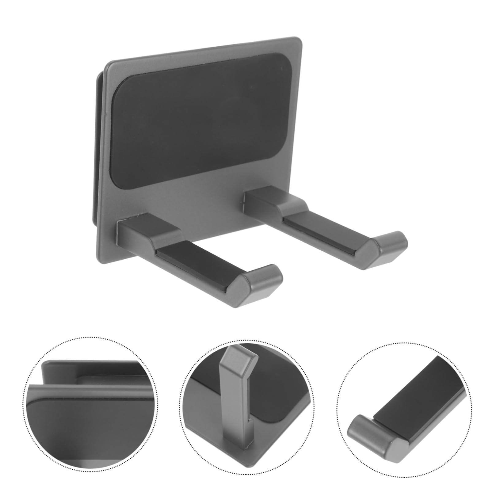 TOPBATHY 5 Piezas Estante para secador de Pelo Organizador de secador de Pelo Cabello encimera Hair Dryer Holder Soporte para secador de Pelo Soporte secador de Pelo para baño el plastico