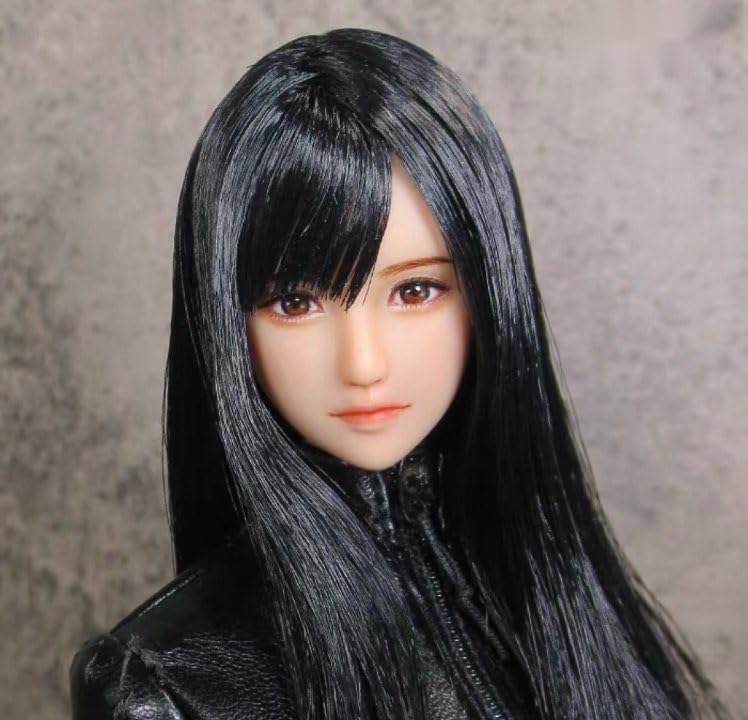 Amazon | 1/6 フィギュア 女性 ヘッド 美女 リアルフェイス 女子 手