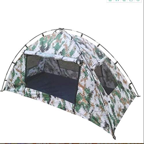 Carpa de camping impermeable camuflaje para 1 persona