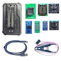 XGecu T76 Programmer 6 Adapters T56 Programmer Tl866ii T48 Replacement Support Eprom ISP IC Chip PIC NAND Flash EMMC GALCPLD VGA BGA Socket