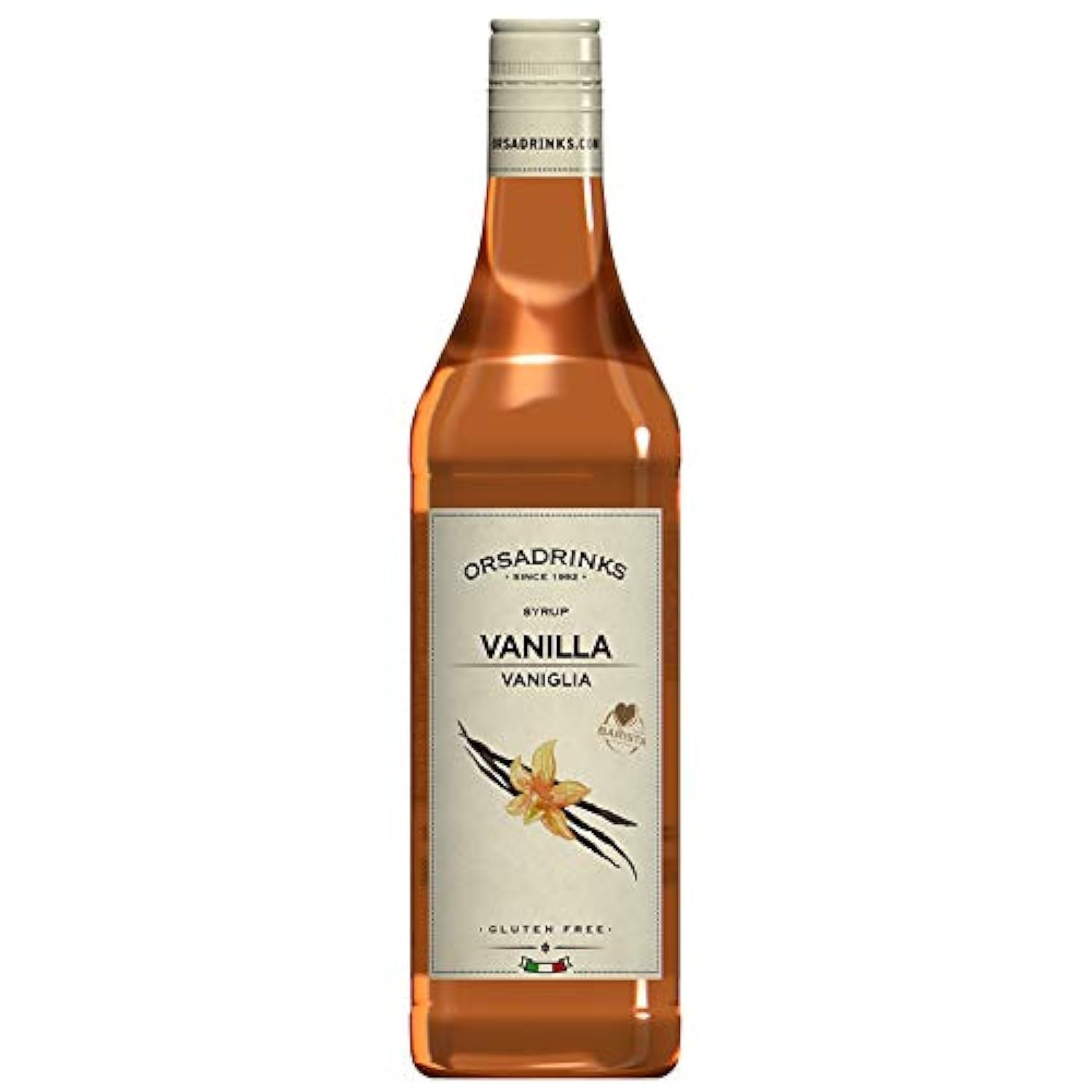 ODK Vanilla Syrup, Cocktails, Coffee, Iced Tea, Cooking, Baking and Desserts, 75cl