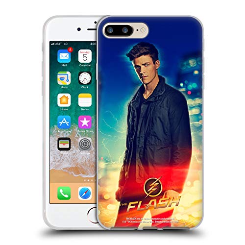 Head Case Designs Officially Licensed The Flash TV Series Barry Allen Character Art Soft Gel Case Compatible with Apple iPhone 7 Plus/iPhone 8 Plus