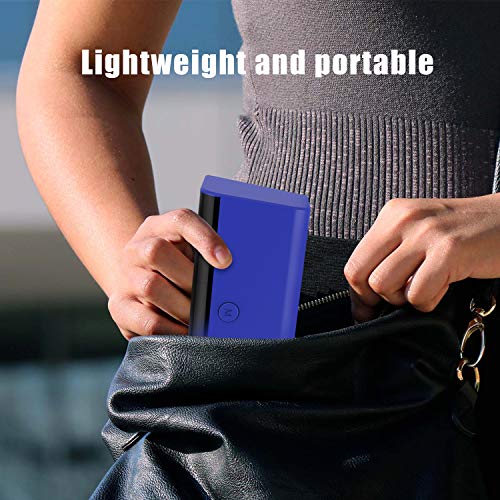 Altoparlante Bluetooth Portatili,Zealot S31 Cassa Bluetooth 5.0 Speaker Wireless Stereo Suono Potente con Microfono Incorporato,10 ore di Riproduzione AUX/TF card/USB per Esterno Casa Viaggio-Blu