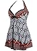 Sixyotie Traje de baño Cuello Una Pieza Monokini con Shorts de Seguridad...