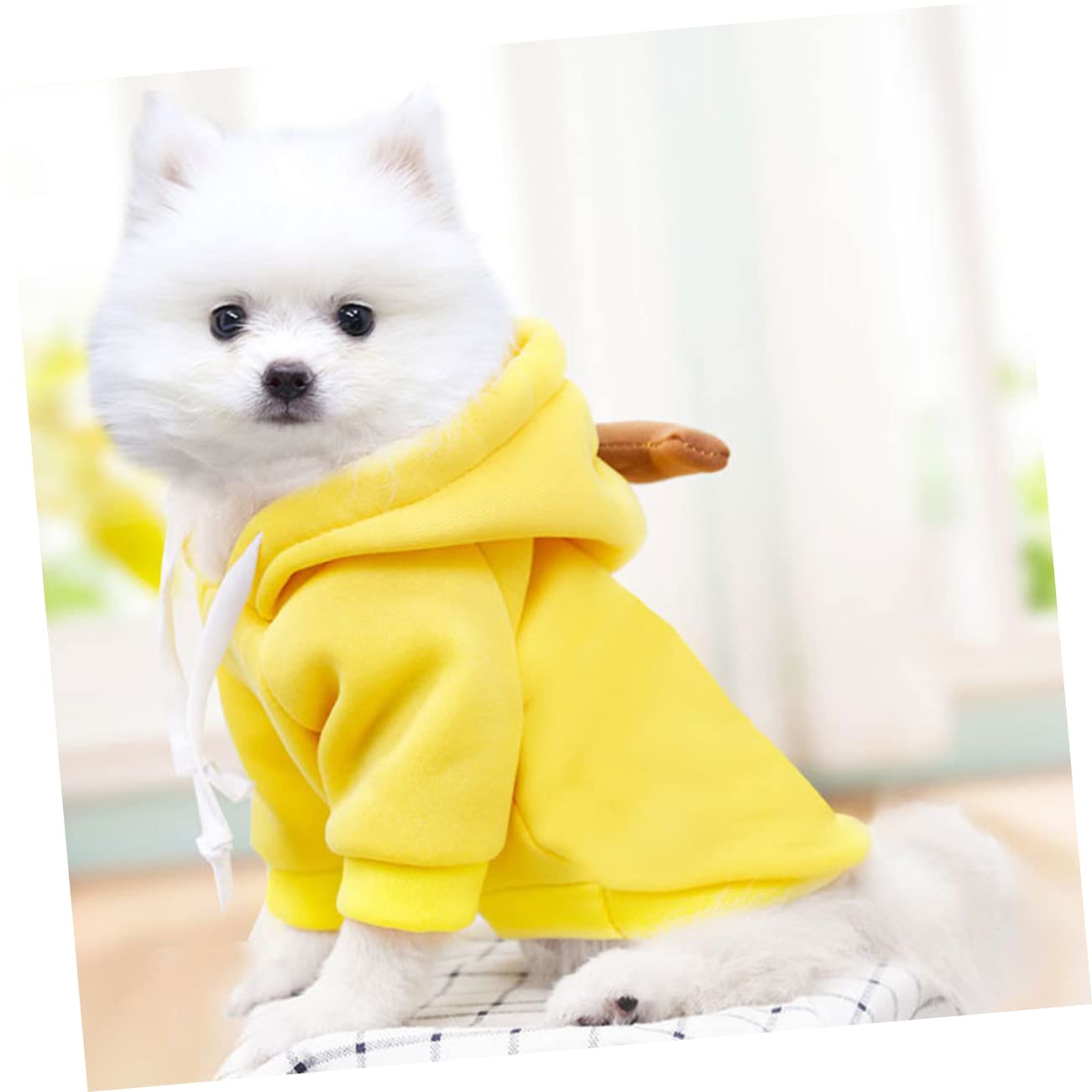 POPETPOP 4 Pezzi Adorabile Cucciolo Maglione-maglietta Cane Calore Vestiti Festa Cane Vestito Abbigliamento Per Animali Domestici