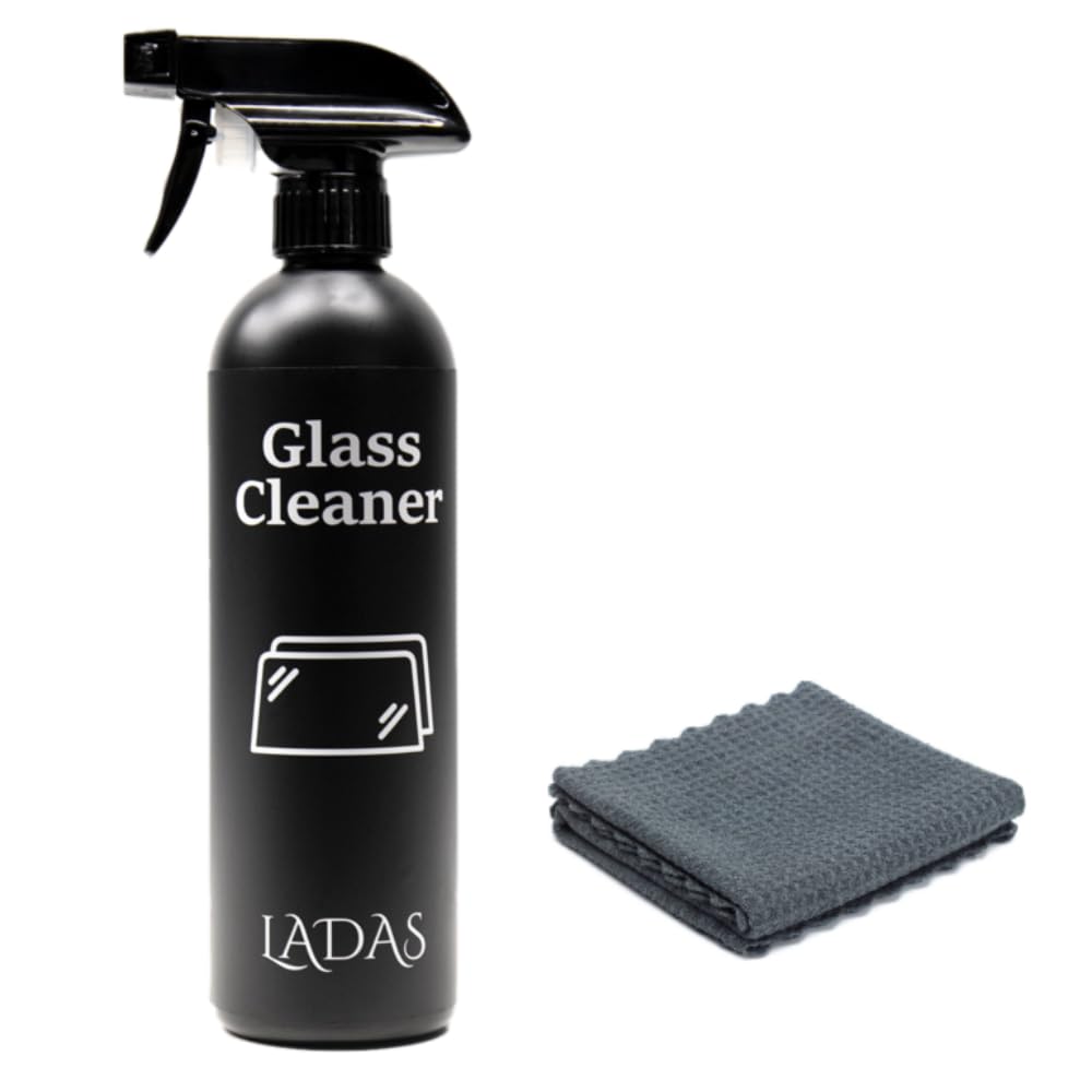 Amazon | 【LADAS】ガラスクリーナー 拭き筋ゼロ 大容量 500ml 洗車