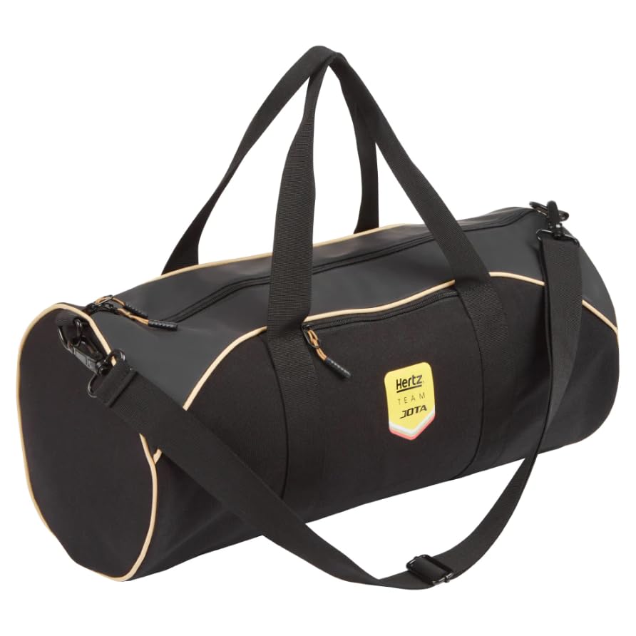Hertz Team JotaOfficial WEC World Endurance Championship LMDh Hypercar Team Track Gym Bag/Pullbag/Holdall Black Yellow