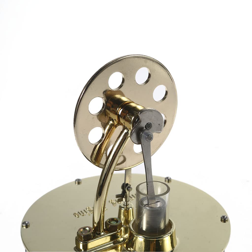 Motor Stirling de baja temperatura vapor calor modelo educativo juguete generador de energía adornos de escritorio de alto escritorio modelos educativos juguetes