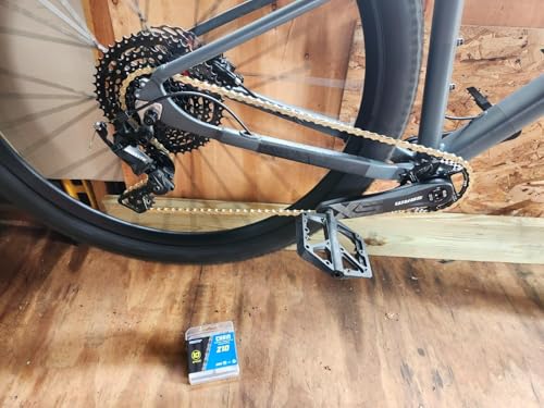 Taicle Gold 10 Speed Bike Chain, Bicycle Chain Bike Parts Chain Replacement for Road E-Bike Mountain Racing Cycling E-Bike MTB BMX (Gold 10 Speed)