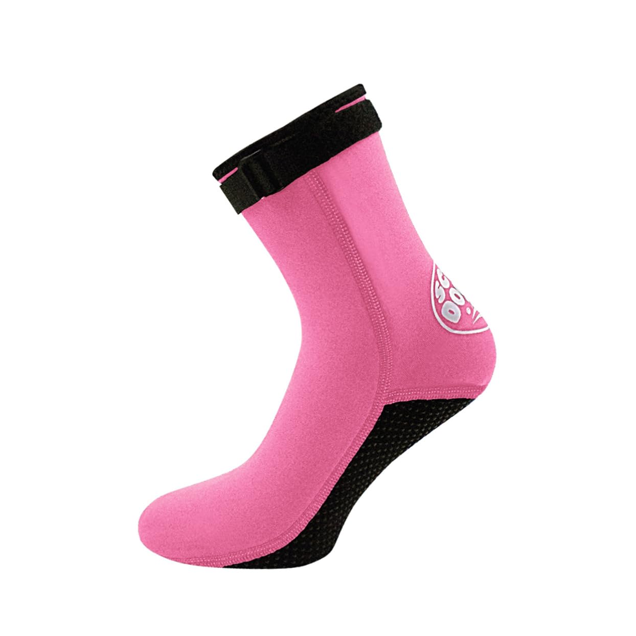 BRIGHTFUFU Snorkeling Diving Socks 3mm Neoprene Warm Socks Non-Slip Ankle Support Size l for Adults