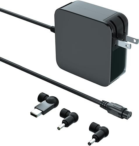 Cargador de punta redonda de 65 W y 45 W compatible con Lenovo Ideapad Flex 1 3 3i 5 6 330, 5-14 5-15 5-16, 5-14IIL05 5-14ARE05 5-14IGL05 5-14ITL05