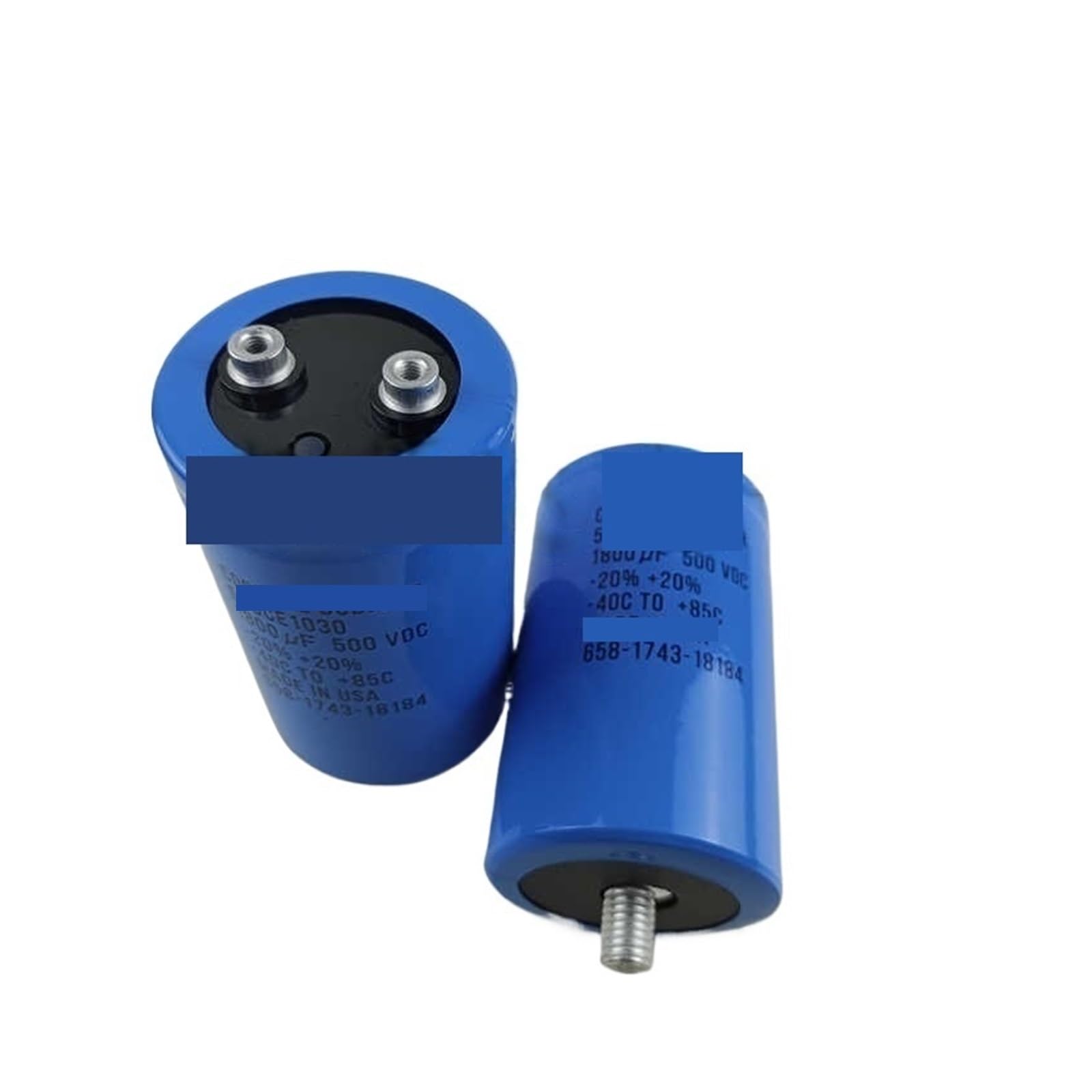 E1030 500V 1800uF condensateur electrolytique de rechange pour onduleur DC