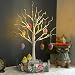 Vanthylit Easter Decor, Pre-lit 2FT Easter Egg Floral Tree Lights with Timer Centerpiece Decoration Tabletop for Easter Home Wedding Holiday
