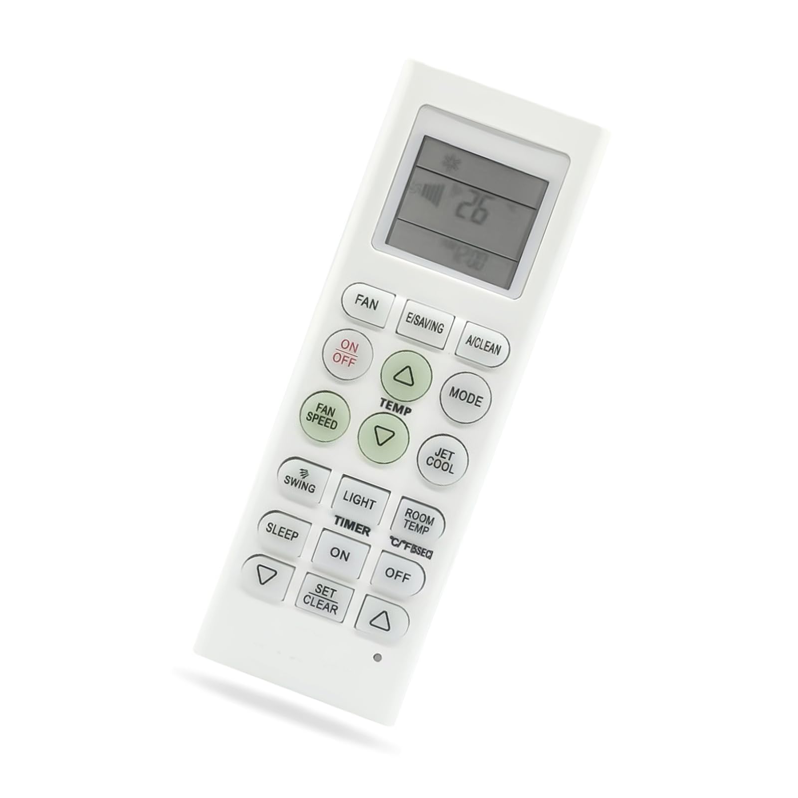 Buxuaaaa LCD Screen Air Conditioning Remote Control for K-LG1188 Air Conditioning Directly Functionality Replacement Household Remote