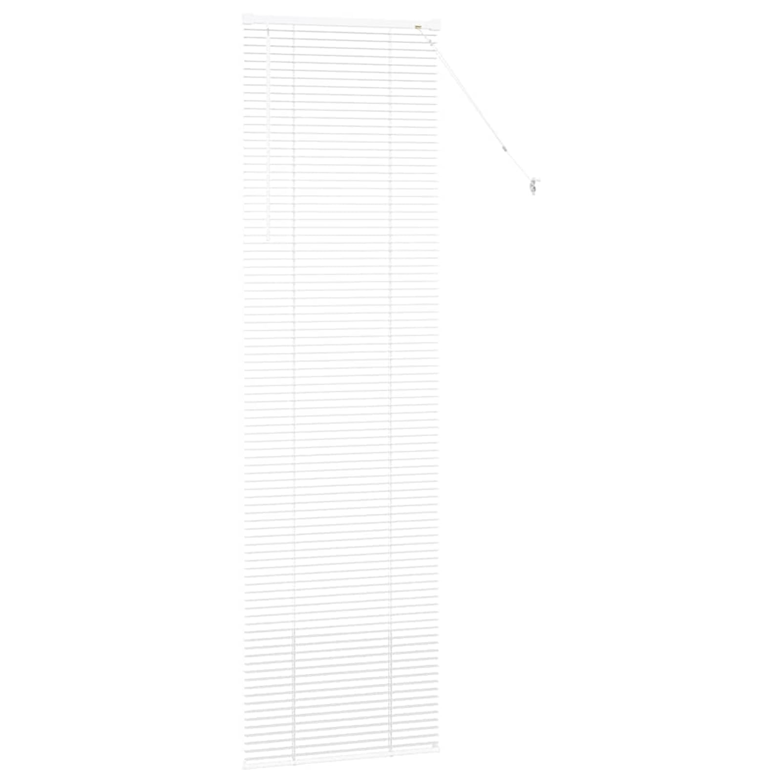 Gecheer Tenda per Finestra con Tende Altro Bianco 80 x 130 cm AlluminioTende Moderne