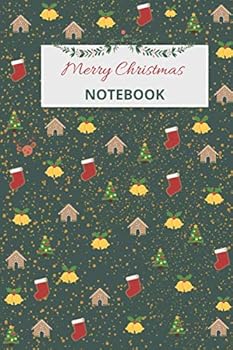 Merry Christmas Notebook : Christmas Notebook for Kids 110 Blank Pages 6x9