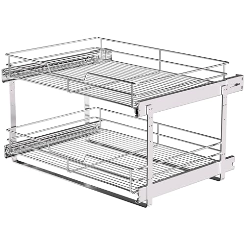 JOWBOOW (23" W x 22" D Cabinet Pull Out Shelves,